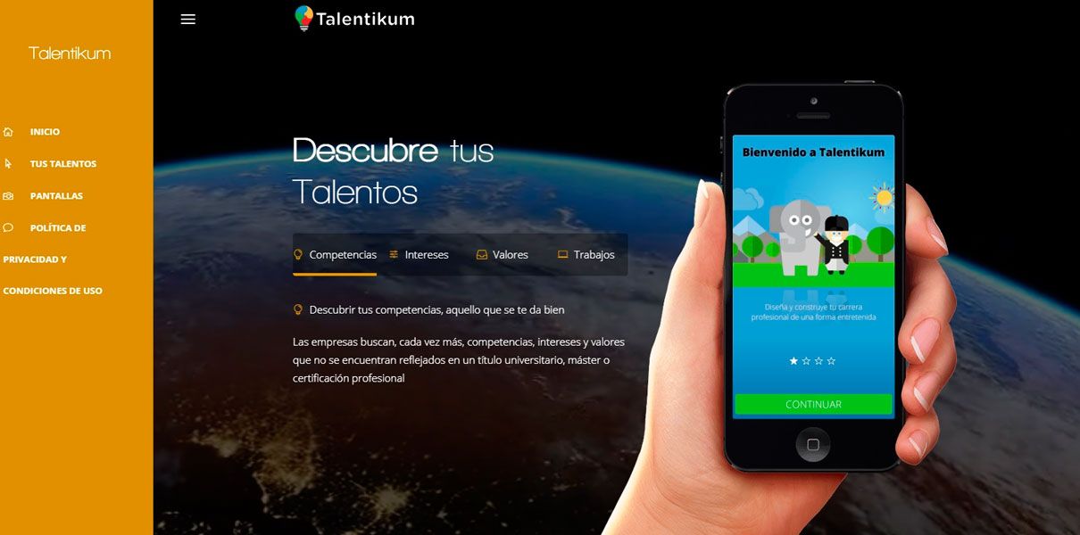 nueva app talentikum