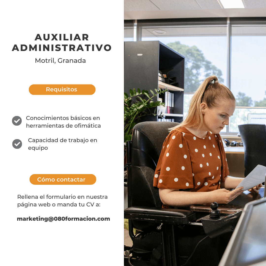 Vacante Auxiliar Administrativoa 080 Empleo 1190